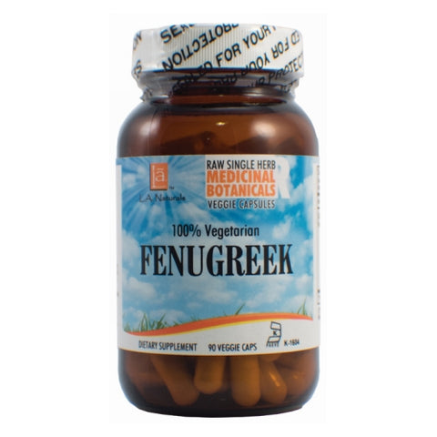 L. A .Naturals, Fenugreek Raw Herb, 90 Veg Caps