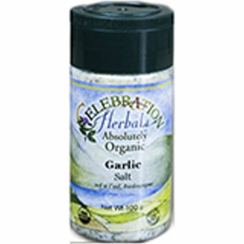 Celebration Herbals, Organic Garlic Salt, 4 Oz