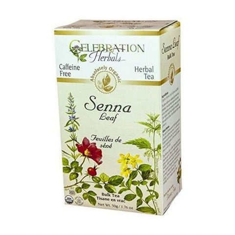 Celebration Herbals, Organic Senna Leaf Tea, 50 grams