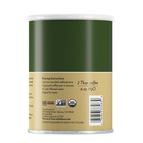 Cafe Altura, Organic Ground Coffee Dark Roast, 12 Oz