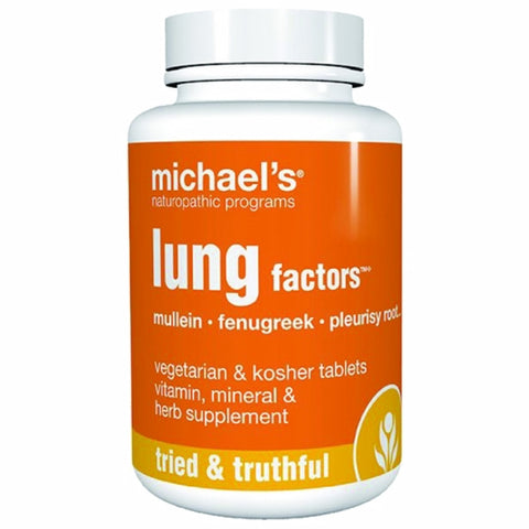 Michael's Naturopathic, Lung Factors, 60 Tabs
