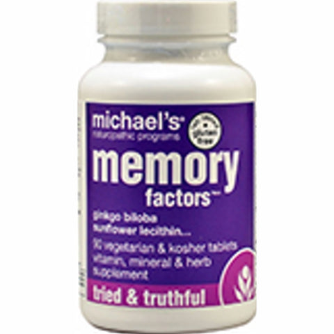 Memory Factors 90 Tabs by Michael's Naturopathic
