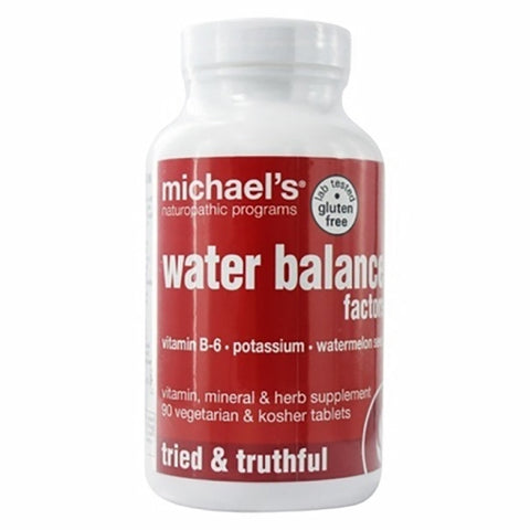 Michael's Naturopathic, Water Balance Factors, 90 Tabs