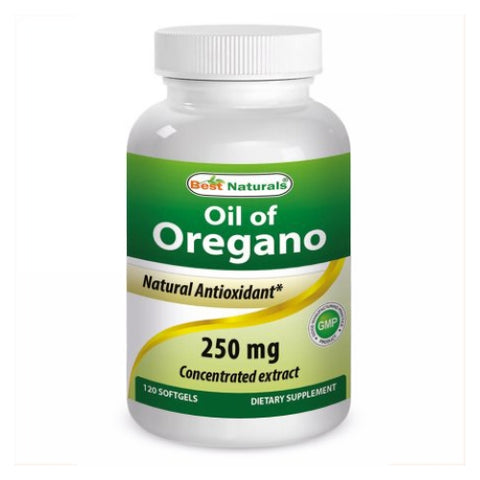Best Naturals, Oregano Oil, 250 mg, 120 Softgels