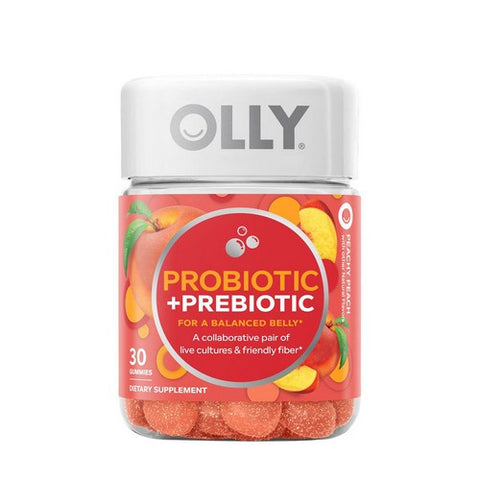 Olly, Probiotic Plus Prebiotic Peachy Peach, 30 Count