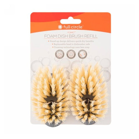Full Circle Home, Dish Brush Refills, 2pk, 1 Count