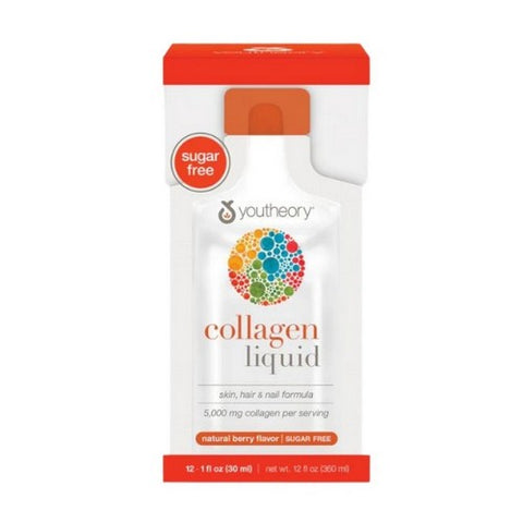 Youtheory, Collagen Liquid Natural Berry Flavor, 12 Oz