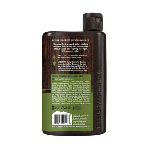 Every Man Jack, 2-in-1 Thickening Shampoo & Conditioner, 13.5 Oz Every Man Jack