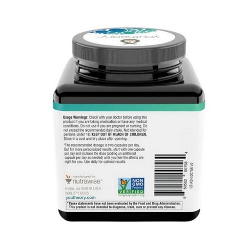 Youtheory, Ashwagandha, 60 Count