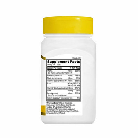 21st Century, B-100 Complex Prolonged Release, 60 Tabs