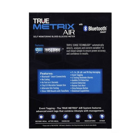 True Metrix, Self Monitoring Blood Glucose Monitoring Meter, 1 Each True Metrix