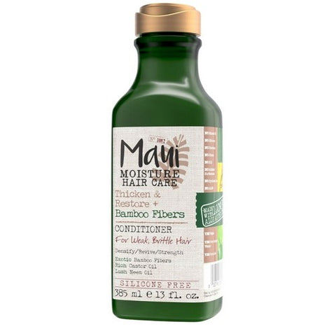 Maui Moisture, Thicken & Restore + Bamboo Fibers Conditioner, 13 Oz