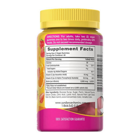 Sundance, Hair - Skin & Nails Gummies, 80 Tabs