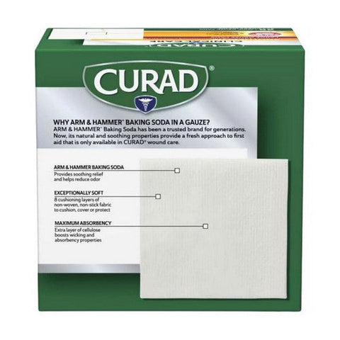 Curad, Sootheplus Large Gauze Pads, 25 Each Curad