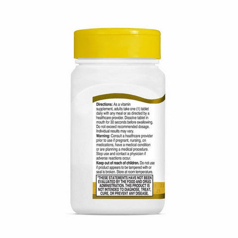 21st Century, Vitamin B-12 Cherry, 5000 Mcg, 110 Tabs 21st Century