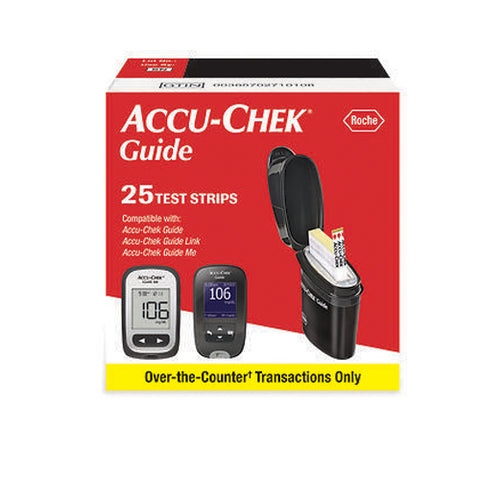 Accu-Chek, Guide Test Strips, 25 Each