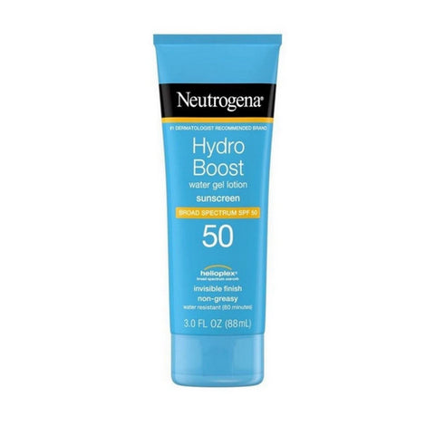 Neutrogena, Hydro Boost Water Gel Lotion Sunscreen SPF 50, 3 Oz