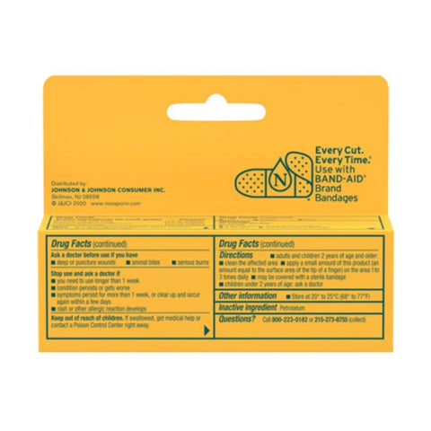 Neosporin, Plus Burn Relief Ointment, 0.5 Oz Neosporin