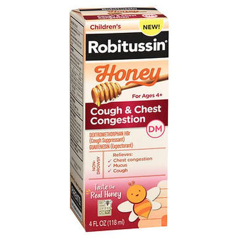 Robitussin, Children's Honey Cough & Chest, 4 Oz