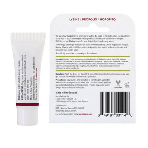 Kolorex, Kolsore Triple Action Lip Ointment, 5 Grams