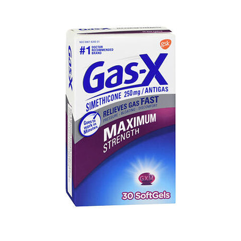 Gas-X, Softgels Maximum Strength, 30 Softgels