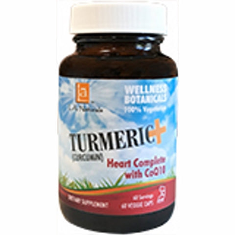 L. A .Naturals, Turmeric+ Heart Complete w/ CoQ10, 60 Veg Caps