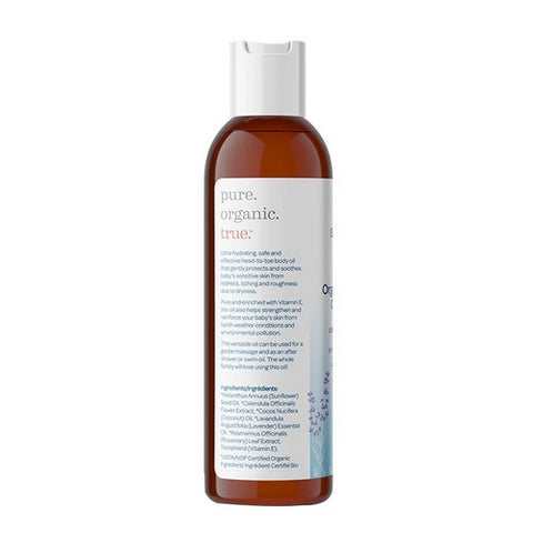 Shoosha, Calm Baby Calendula Oil, Unscented 4 Oz