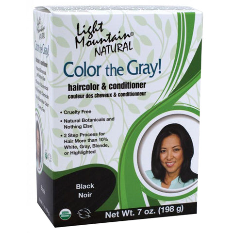 Light Mountain, Color The Gray Black, Black 7 Oz