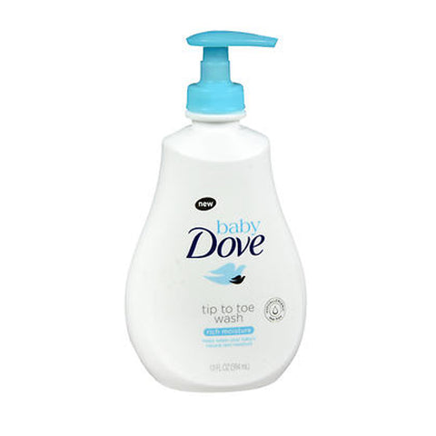 Dove, Baby Dove Tip To Toe Wash Rich Moisture, 13 Oz