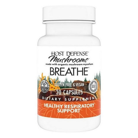 Host Defense, Breathe Capsules, 30 Cap