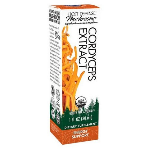 Host Defense, Cordyceps Extract, 1 Fl Oz
