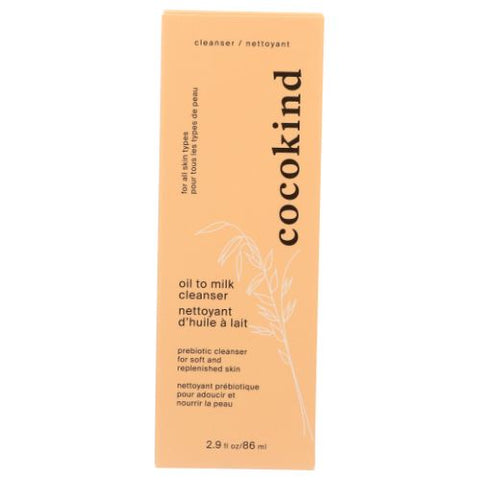 Cocokind, Oil to Milk Cleanser, 2.9 Oz
