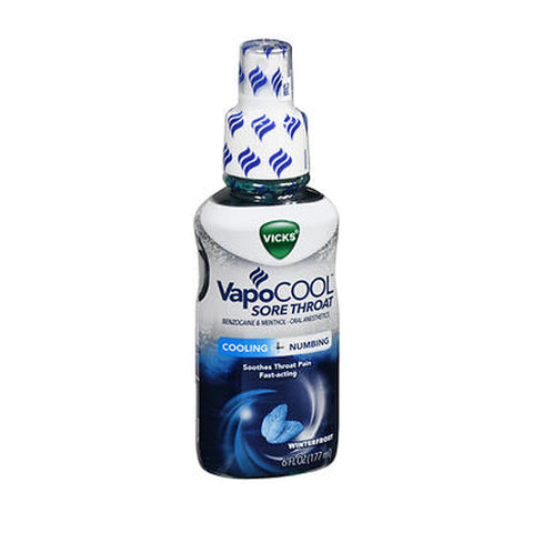 Vicks, VapoCool Sore Throat Spray Winterfrost, 6 Oz