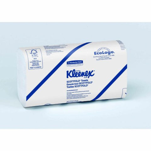 Kimberly Clark, Paper Towel Kleenex  Scottfold  Multi-Fold 9-2/5 X 12-2/5 Inch, Count of 25