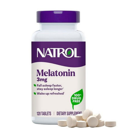 Natrol, Melatonin Sleep, 3 Mg, 120 Tabs