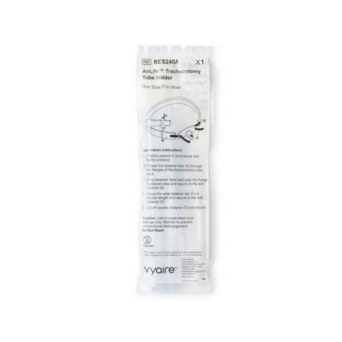 Vyaire, Tracheostomy Tube Holder AirLife 1 X 14 Inch Pediatric, Box Of 10 Vyaire