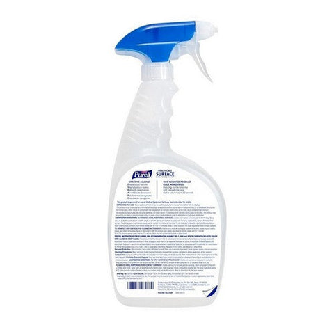 Purell, Surface Disinfectant Cleaner Purell  Alcohol Based Liquid 32 oz. NonSterile Bottle Alcohol Scent, Count of 6 Purell