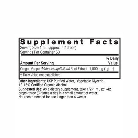 Nature's Answer, Oregon Grape Root, 1000 Mg, 2 Oz Nature's Answer