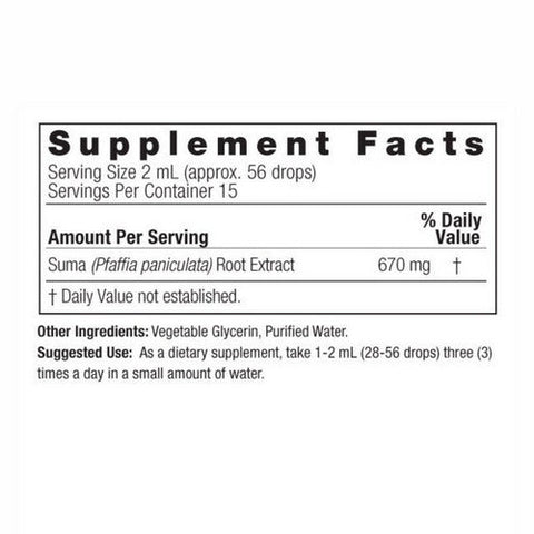 Nature's Answer, Suma Root Extract Alcohol Free, 2000 Mg, 1 Oz Nature's Answer