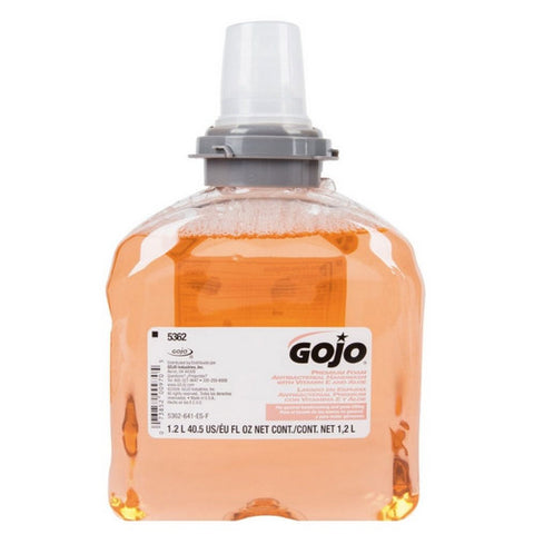 Gojo, Antibacterial Soap GOJO  Premium Foaming 1,200 mL Dispenser Refill Bottle Fresh Fruit Scent, 1200 Ml