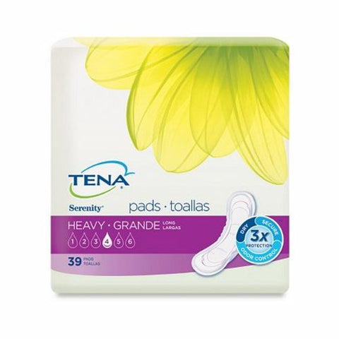 Tena, Bladder Control Pad Long 15 Inch Length 54295, Count of 39