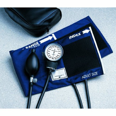 McKesson, Aneroid Sphygmomanometer Unit Small Adult Cuff Nylon Cuff 12 - 17 cm 01-776CMCE, Count of 1