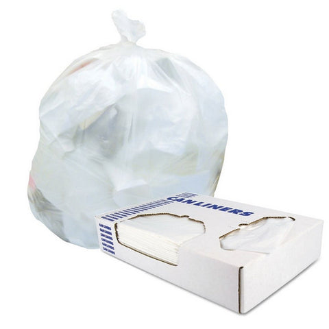 Lagasse, Trash Bag Heritage 20 to 30 gal. White LLDPE 0.90 Mil. 30 X 36 Inch Star Seal Bottom Flat Pack, Count of 200