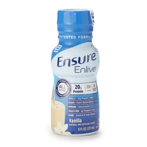 Ensure, Advanced Nutrition Shake Vanilla Flavor, Count of 24