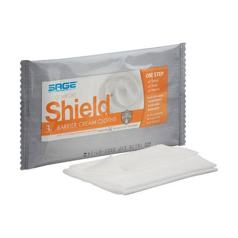 Sage, Incontinence Care Wipe Unscented, Case Of 100 Sage