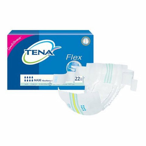 Tena, Unisex Adult Incontinence Belted Undergarment ProSkin Flex Maxi Size 12 Disposable Heavy Absorbency, Count of 22