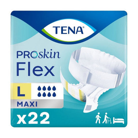 Tena, Unisex Adult Incontinence Belted Undergarment Size 16 67838, Count of 22 Tena