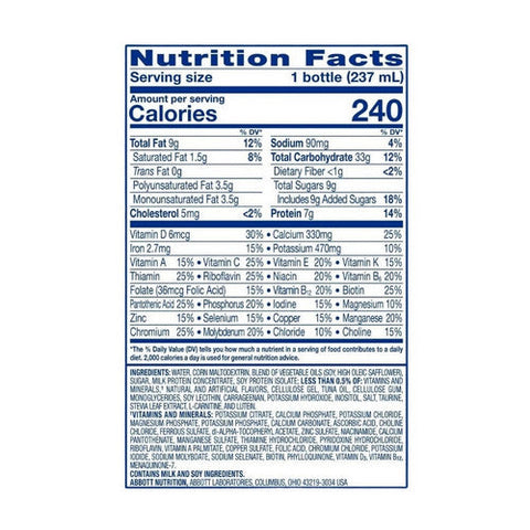 Abbott Nutrition, Pediatric Oral Supplement Grow & Grain, Case Of 4 Abbott Nutrition