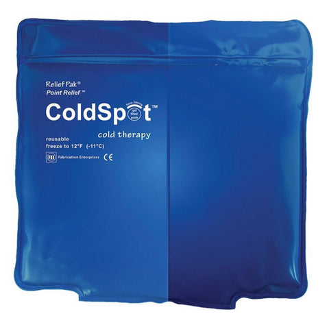 Fabrication Enterprises, Cold Pack Relief Pak  ColdSpot General Purpose Quarter Size 5 X 7 Inch Vinyl Reusable, Count of 1