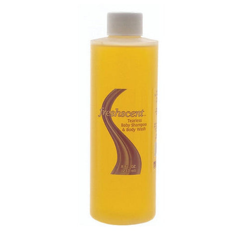 New World Imports, Tearless Shampoo and Body Wash Freshscent 8 oz. Bottle Scented, Count of 36 New World Imports